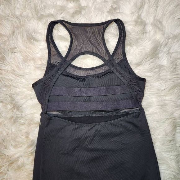 New Fabletics Tropez Mesh Cutout Bodycon Mini Dress - Picture 10 of 12